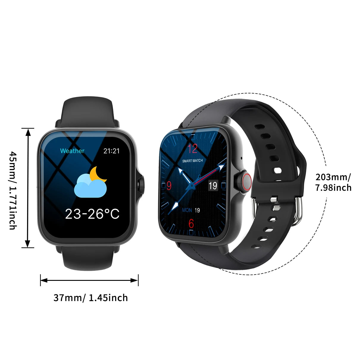 Smart Watch LOMAXFR Premium - Seu estilo, sua tecnologia, seu momento