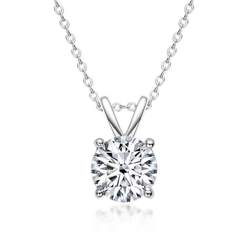 Moissanite Diamond Necklace