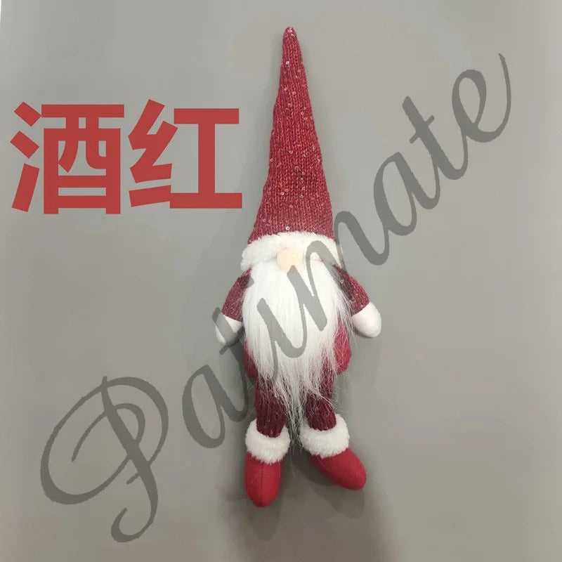 Boneco Decorativo de Natal - Enfeite Natalino Encantador para Mesa e Árvore