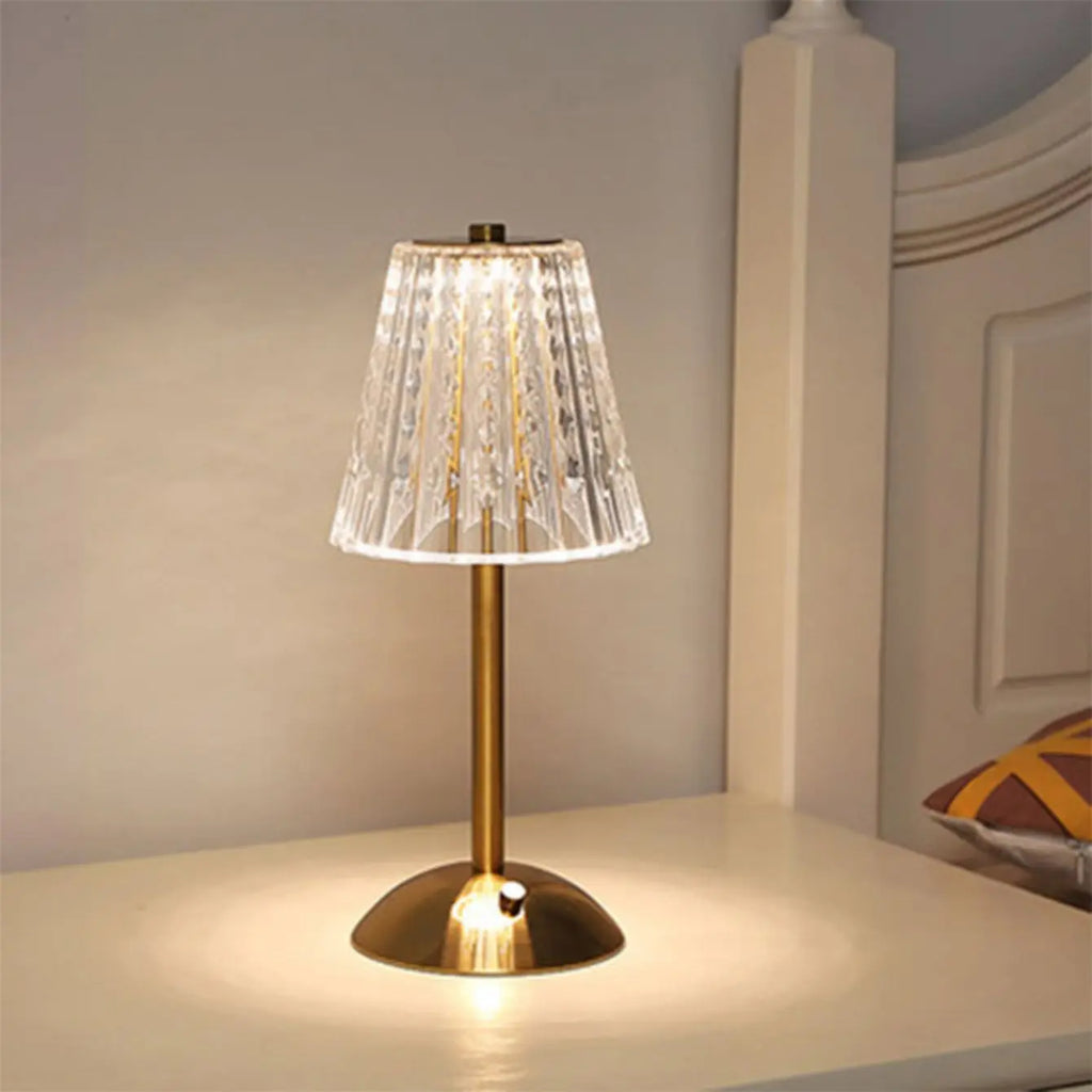 Rechargeable LED Table Lamp with Dimmer