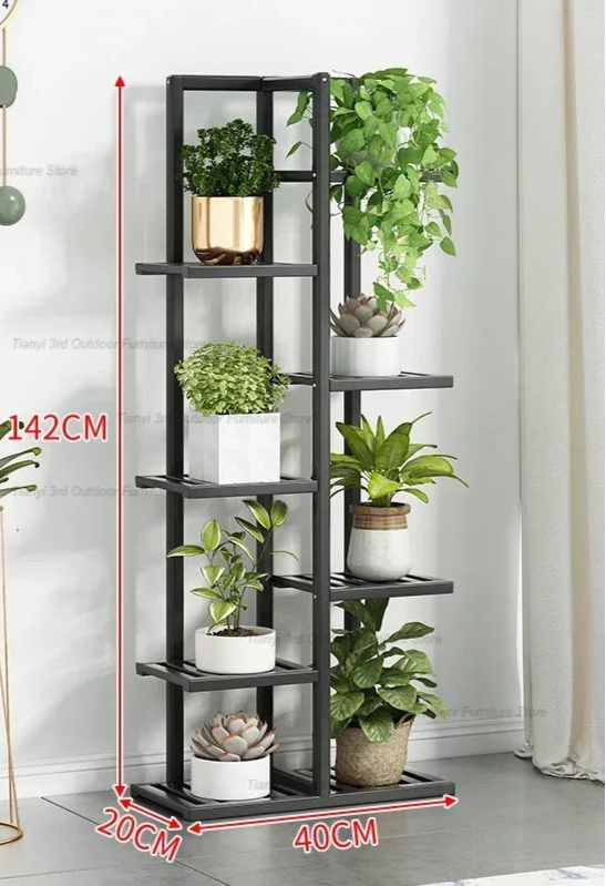 Nordic Wooden Plant Shelves