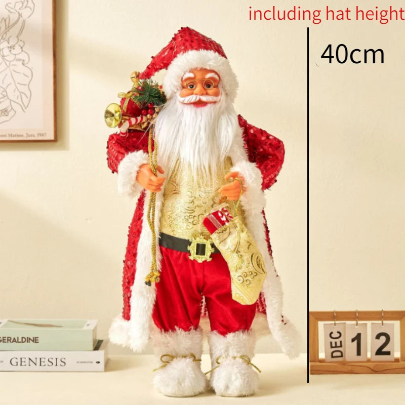 Papai Noel Decorativo Grande Premium