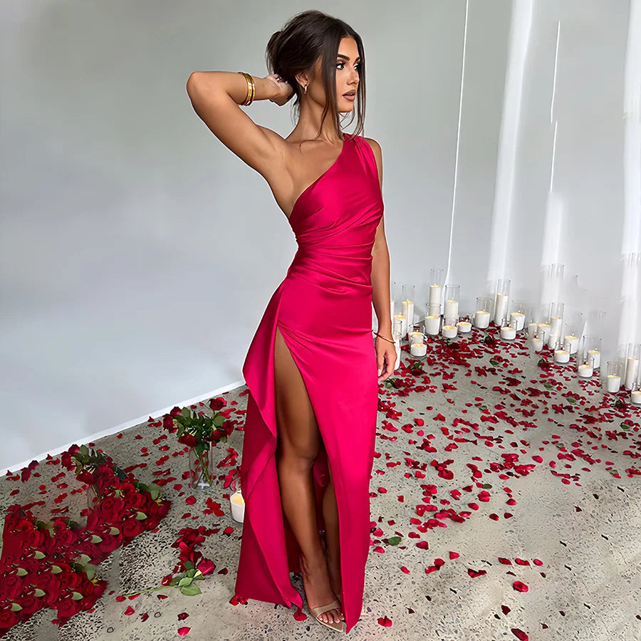 Sexy Satin Slip Dress Women