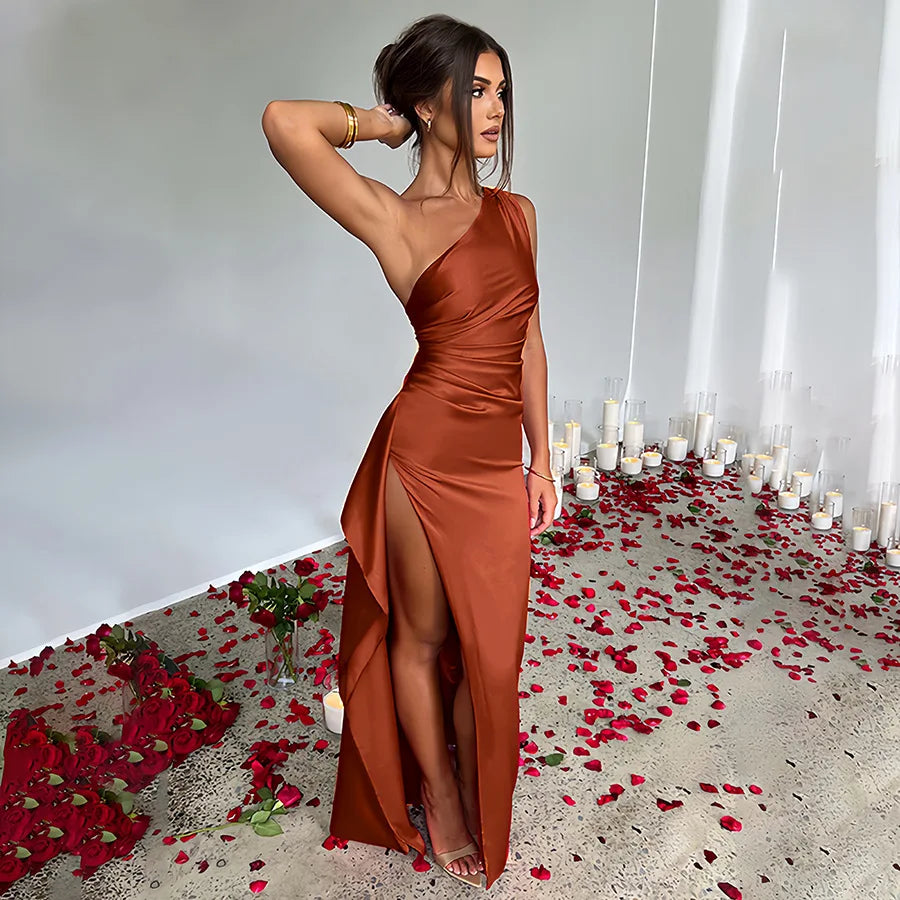 Sexy Satin Slip Dress Women