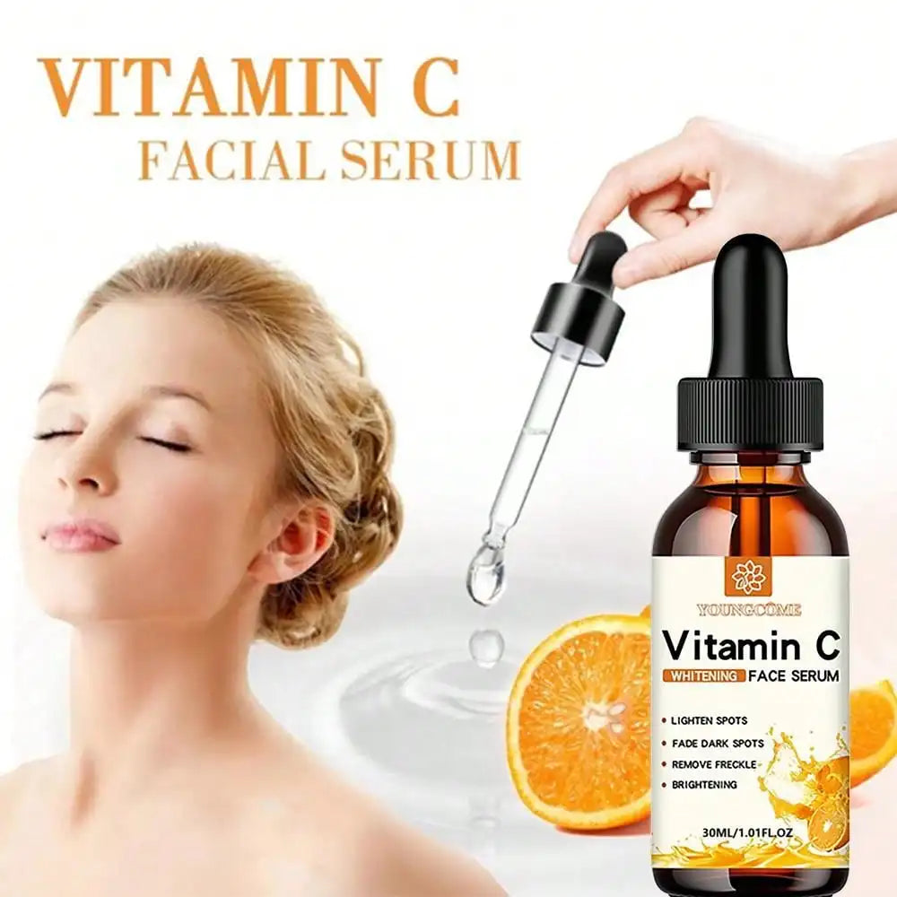 Sérum Facial Vitamina C + Ácido Hialurônico | Clareador • Hidratante • Anti-idadeg Essence Facial Skin Care 30ml