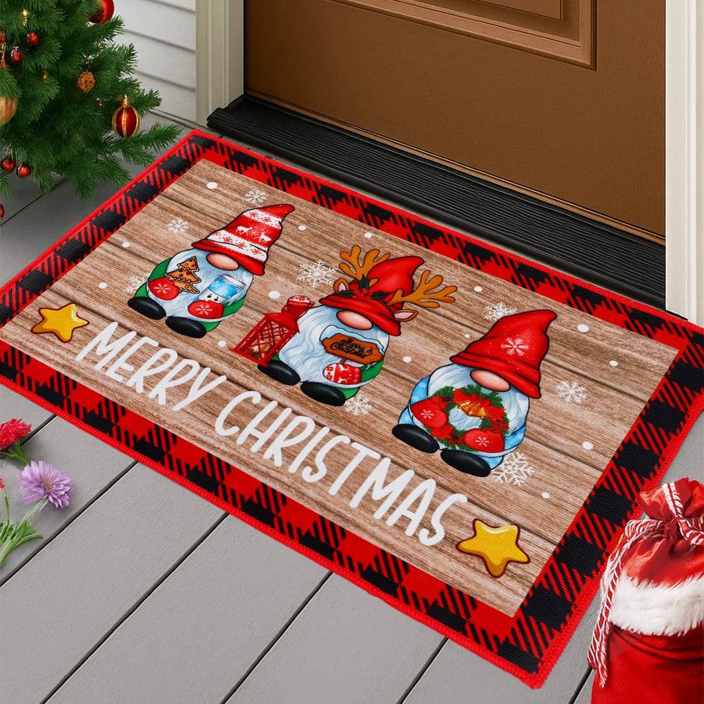 Tapete Decorativo Natalino de Entrada - Encanto e Acolhimento para Sua Casa neste Natal