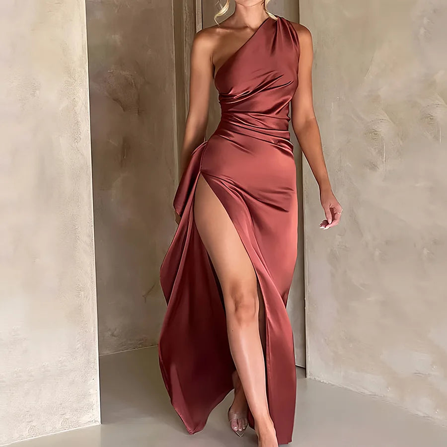 Sexy Satin Slip Dress Women