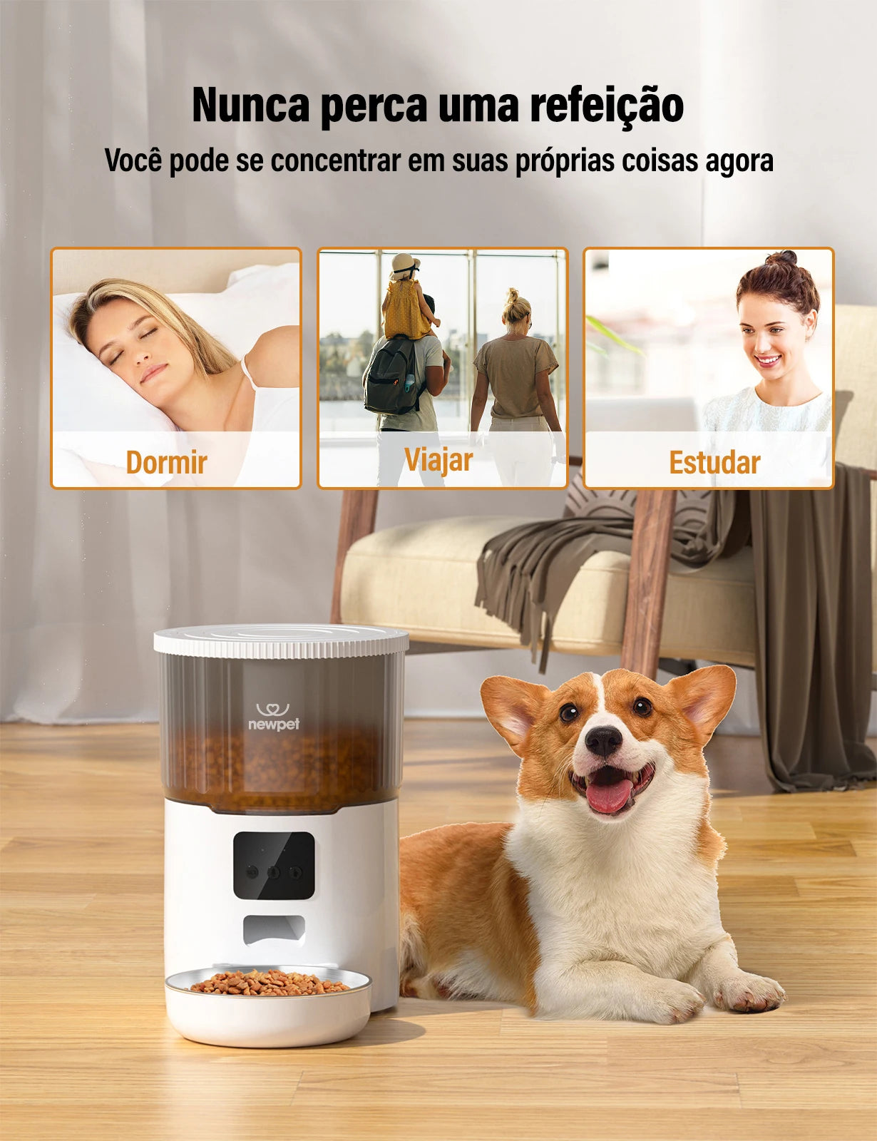 🤖 PetCare Smart Feeder 4L