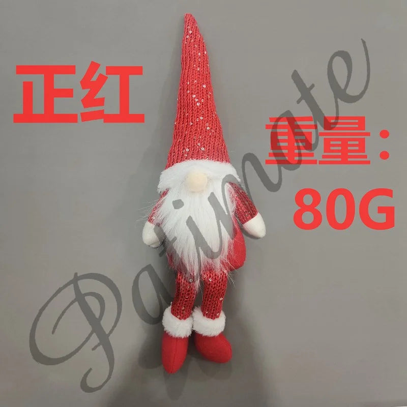 Boneco Decorativo de Natal - Enfeite Natalino Encantador para Mesa e Árvore