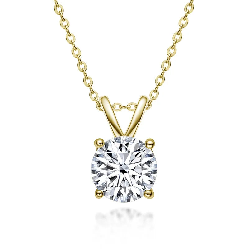Moissanite Diamond Necklace