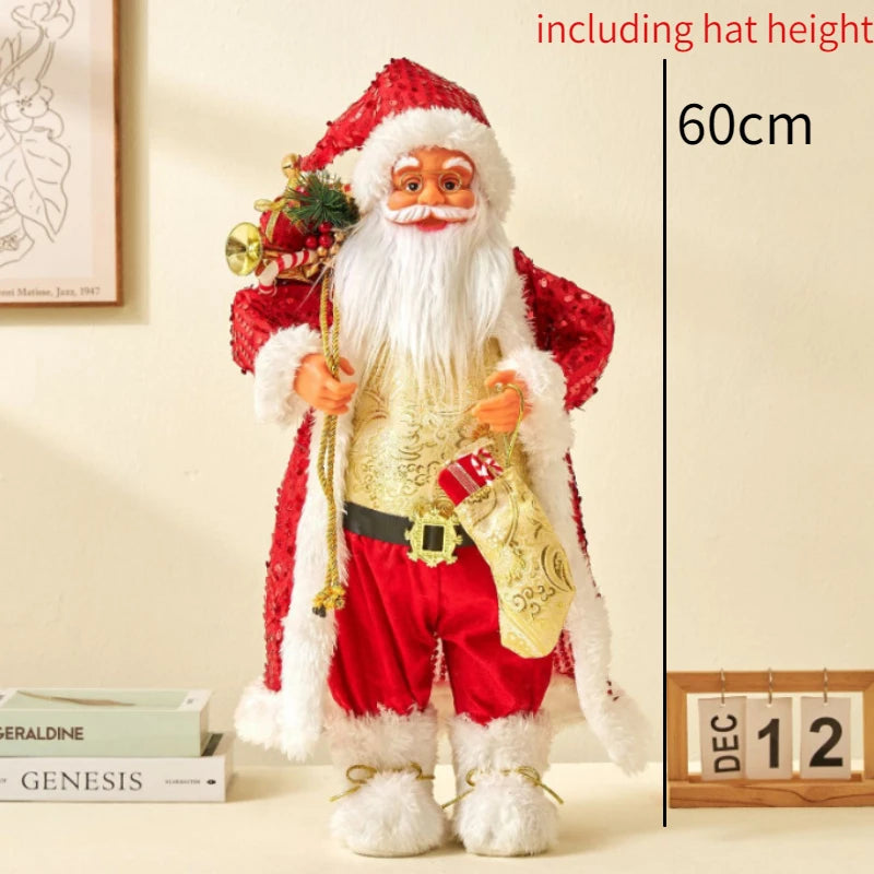 Papai Noel Decorativo Grande Premium