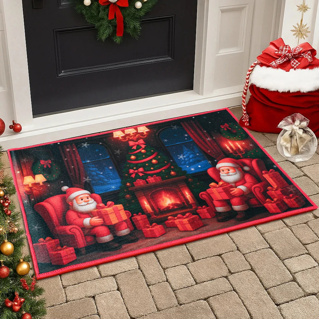 Tapete Decorativo Natalino de Entrada - Encanto e Acolhimento para Sua Casa neste Natal