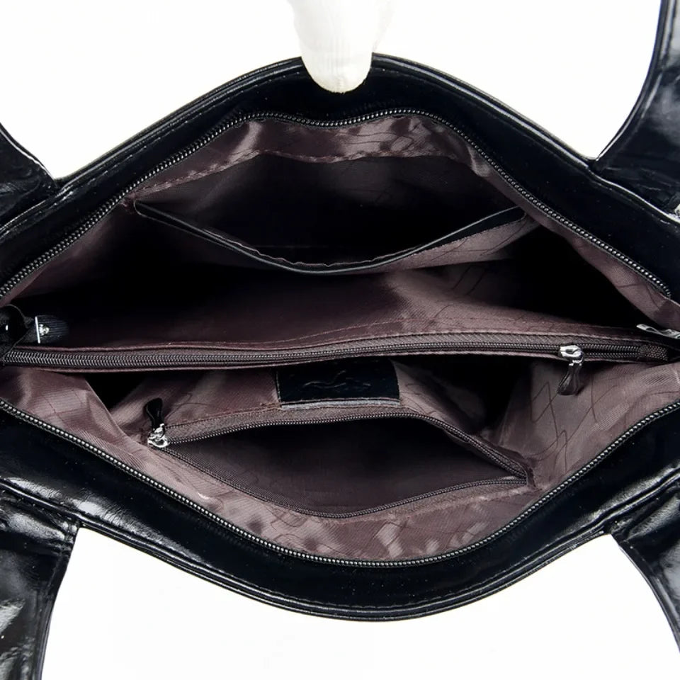 Luxury Designer Shoulder & Crossbody Bag, Soft Classic Style