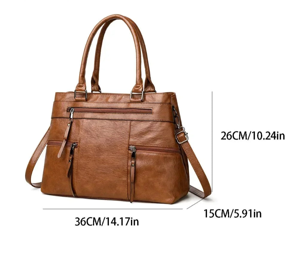 Elegant Women’s Leather Handbag