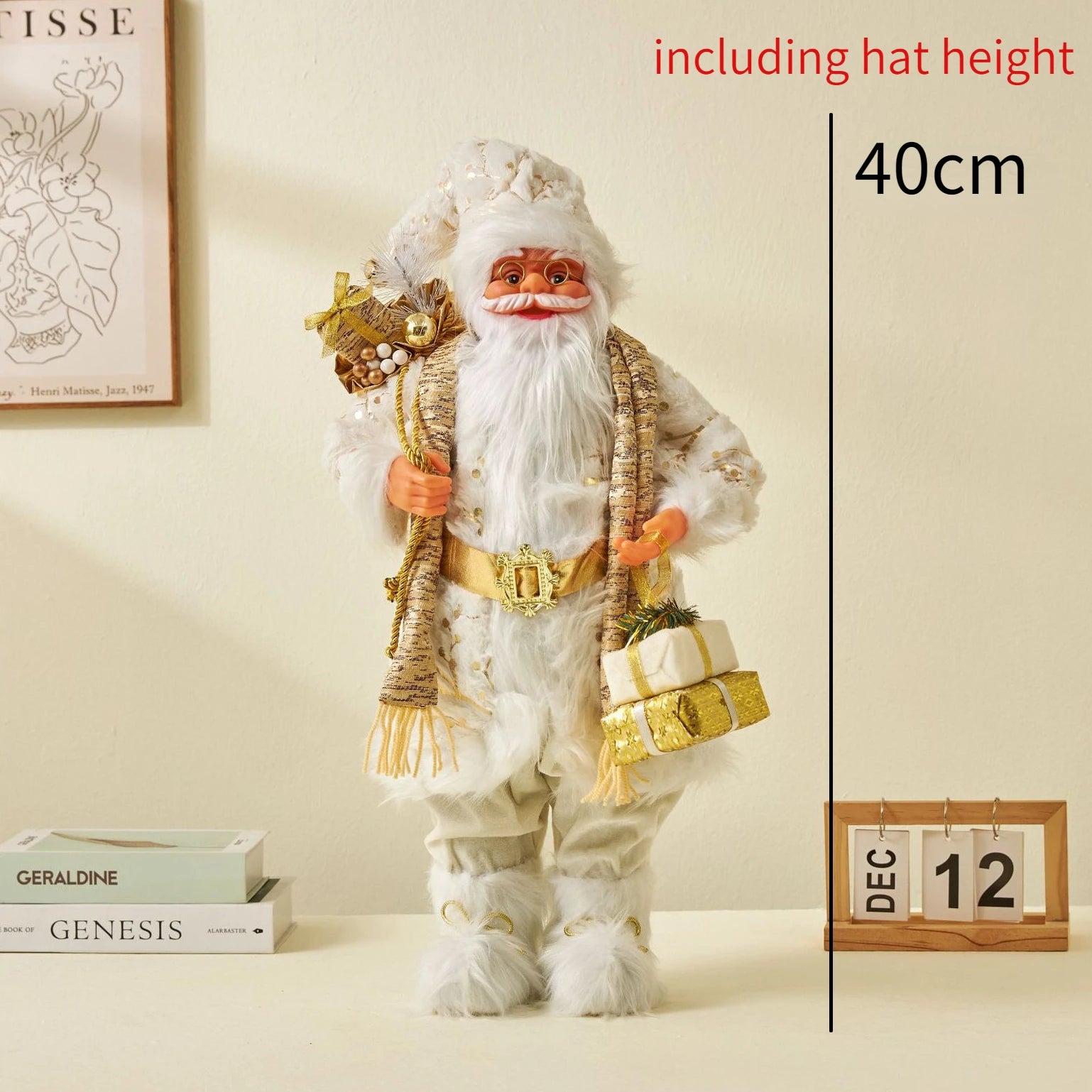 Papai Noel Decorativo Grande Premium