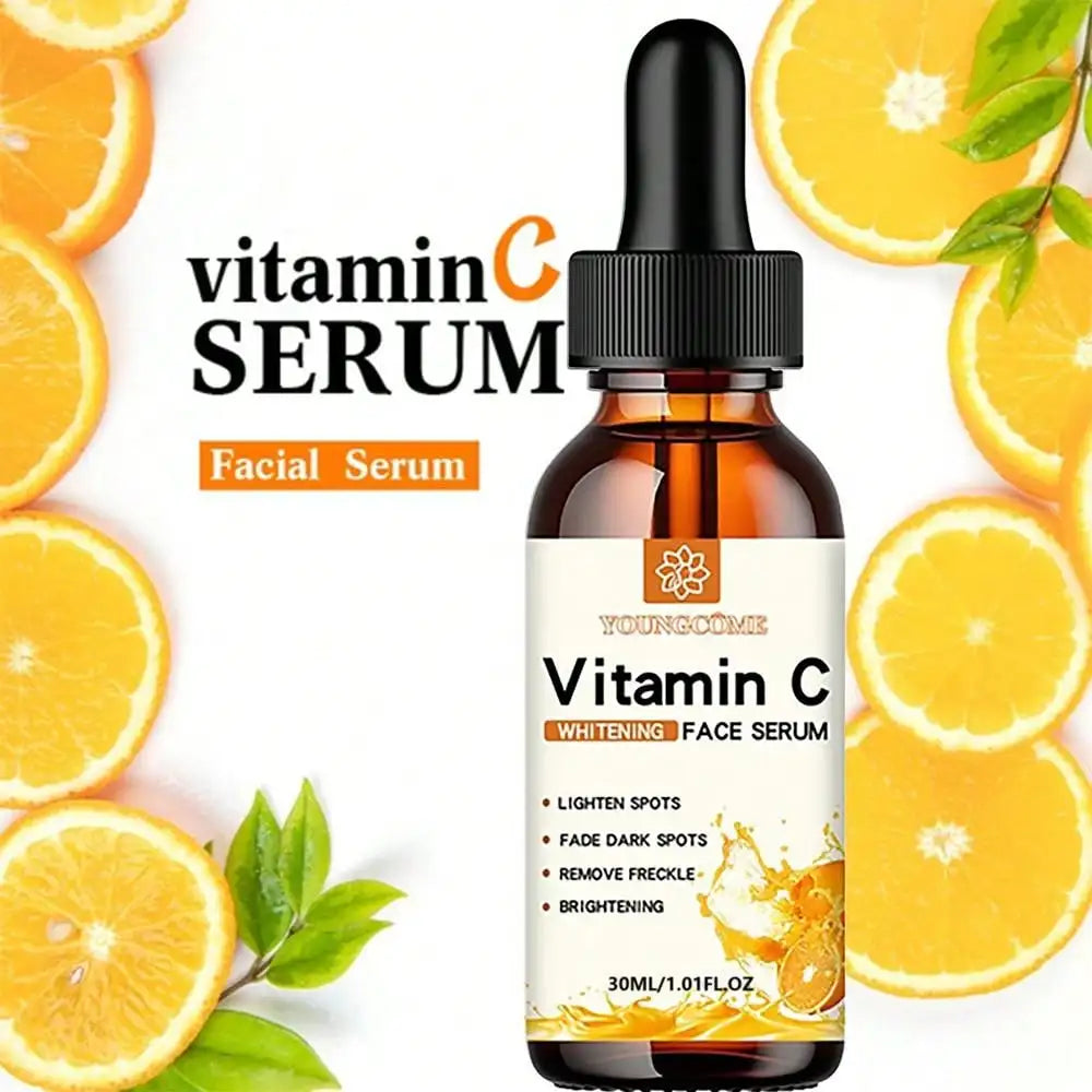 Sérum Facial Vitamina C + Ácido Hialurônico | Clareador • Hidratante • Anti-idadeg Essence Facial Skin Care 30ml