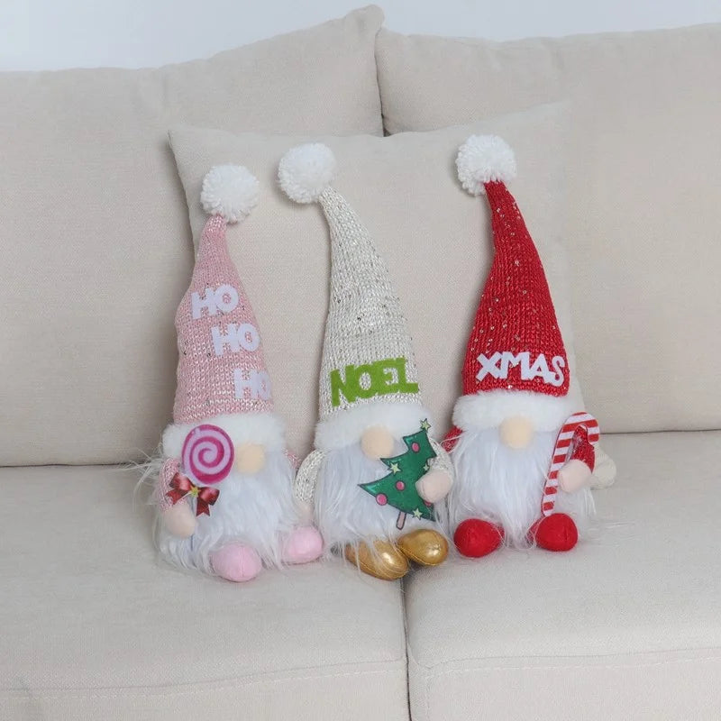 Boneco Decorativo de Natal - Enfeite Natalino Encantador para Mesa e Árvore