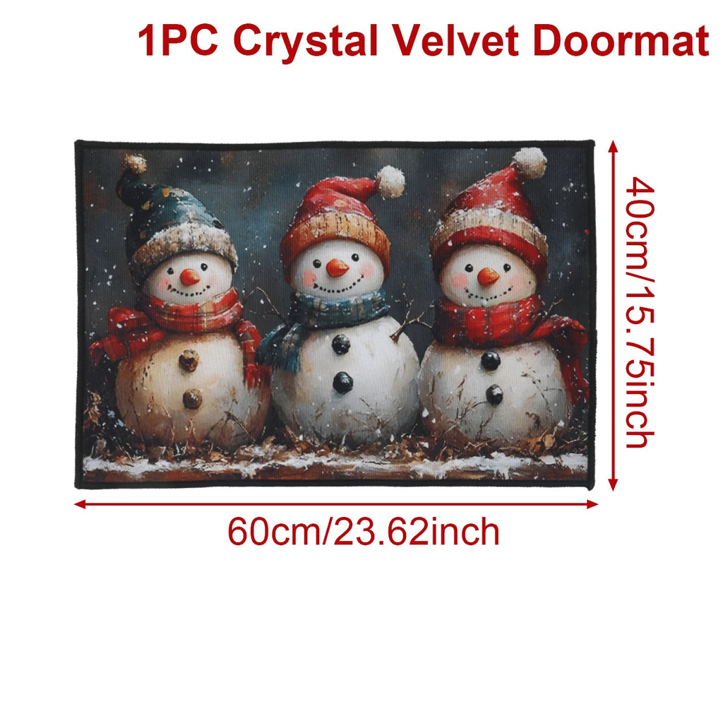 Tapete Decorativo Natalino de Entrada - Encanto e Acolhimento para Sua Casa neste Natal